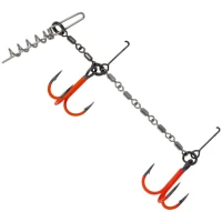 Stinger Vmc Pike Chain Double L, Uv Orange, 1buc/pac