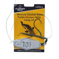  Montura Claumar Somn Pentru Dunare Plumb 150g Carlig 3/0