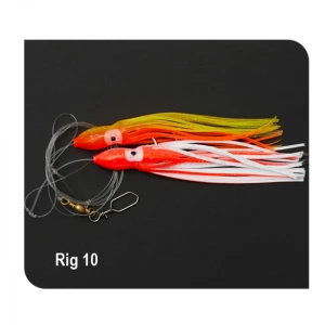 Carlige Montate Ron Thompson 10 Octopus III No.5/0 UV 120cm/6.5cm 0.60mm