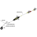 Montura Somn Black Cat Worm River Rig 2.00m Montura Somn Black Cat Worm River Rig 2.00m