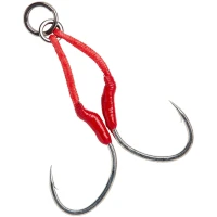 Montura Somn Savage Gear Bloody Assist Hook Sj Double, Nr.2/0, 2buc/pac