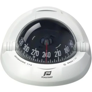 Busola PLASTIMO Offshore 115 Einbaukompass Horiz WeiB, Flach, 1buc/pac