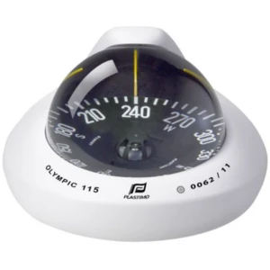 Busola PLASTIMO Olympic 115 EinBau Horiz, WeiB, Flach Sw