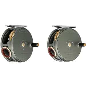 Mulineta Hardy 1912 Perfect LH020 Fly Reel Right Hand, Gunmetal Grey, 4/5WT