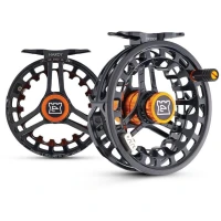 Mulineta Hardy Ultradisc Udla Fly Reel, Black Orange, 4000