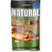 Groundbait Sonubaits Natural, Strawberry & Hemp, 1kg