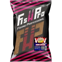 Nada FISH PRO Carp Bombo, Squid Capsuni, 1kg