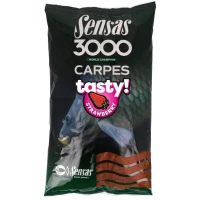 Nada SENSAS 3000, Carp Tasty Strawyberry, 1kg