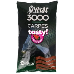 Nada SENSAS 3000, Carp Tasty Strawyberry, 1kg