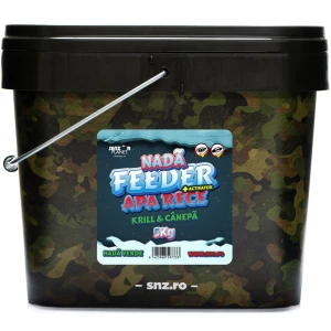Nada SENZOR Feeder Apa Rece Cu Activator, Krill & Canepa, 5kg