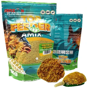 Nada SENZOR Top Method Feeder Amix Editie Limitata Yellow, Sweet Fruits & Tigernutsl, 1kg Nada SENZOR Top Method Feeder Amix Editie Limitata Yellow, Sweet Fruits & Tigernutsl, 1kg