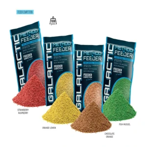  NADA  CARP ZOOM GALACTIC METHOD FEEDER 1kg Chocolate-Orange