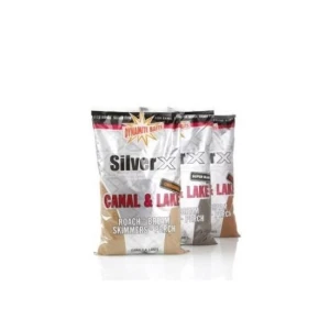 GROUNDBAIT DYNAMITE BAITS SILVER X CANAL AND LAKE ORIGINAL 1Kg GROUNDBAIT DYNAMITE BAITS SILVER X CANAL AND LAKE ORIGINAL 1Kg