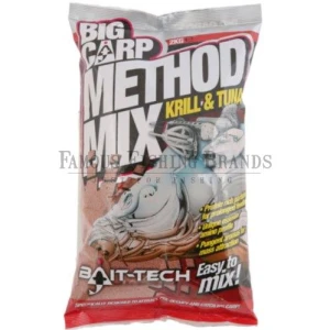 METHOD MIX BAIT-TECH CARP KRILL TUNA 2KG