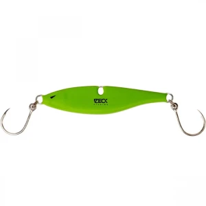 Lingura Rattling Zeck Vertical Jig 120g Green Lingura Rattling Zeck Vertical Jig 120g Green