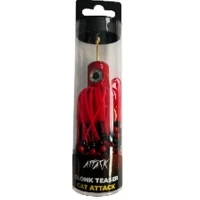 Teaser ATTACK Clonk Teaser Cat, Red, 150g, 1buc/pac