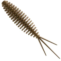 Grub LIBRA LURES Turbo Worm Mini, 35mm, 0.34g, Brown, 15buc/pac Grub LIBRA LURES Turbo Worm Mini, 35mm, 0.34g, Brown, 15buc/pac