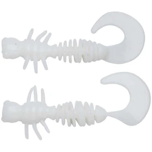 Larva BERKLEY PowerBait Power Curly, Milky White, 5.5cm, 10buc/pac Larva BERKLEY PowerBait Power Curly, Milky White, 5.5cm, 10buc/pac