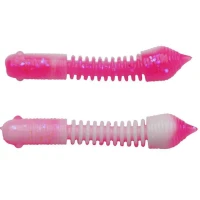 Larva BERKLEY PowerBait Power Pillar, Pink / White, 4cm, 12buc/pac Larva BERKLEY PowerBait Power Pillar, Pink / White, 4cm, 12buc/pac