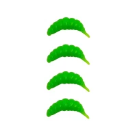 Naluca FISHUP Ozi Cheese, 105 Apple Green, 3cm, 10buc/pac