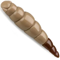 Naluca Fishup Trout Series Cheese Yochu, 4.3cm, Coffee Milk Earthworm, 8buc/pac