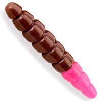 Naluca FISHUP Trout Series Morio Crawfish , 139 Earthworm Hot Pink, 3.1cm, 12buc/pac