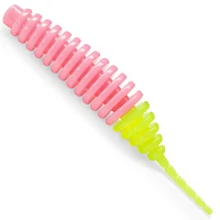 Naluca Fishup Trout Series Tanta Cheese, 6.1cm, Bubble Gum Hot Chartreuse, 8buc/pac