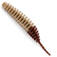 Naluca Fishup Trout Series Tanta Cheese, 6.1cm, Coffee Milk Earthworm, 8buc/pac