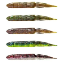 Naluca SAVAGE GEAR Ned Dragon Tail Slug, 10cm, 5.5g, Clear Water Mix, 5buc/pac