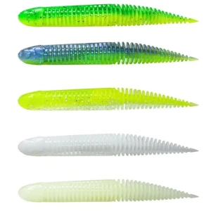 Naluca SAVAGE GEAR Ned Dragon Tail Slug, 8.8cm, 4g, Dark Water Mix, 5buc/pac