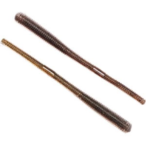 Vierme LIVE TARGET Finesse Worm, Brown / Black, 11.4cm, 11.4g, 10buc/pac Vierme LIVE TARGET Finesse Worm, Brown / Black, 11.4cm, 11.4g, 10buc/pac