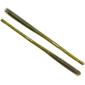 Vierme LIVE TARGET Finesse Worm, Green / Red, 11.4cm, 11.4g, 10buc/pac