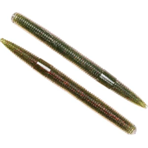 Vierme LIVE TARGET Stick Worm, Green / Red, 10.2cm, 10g, 8buc/pac Vierme LIVE TARGET Stick Worm, Green / Red, 10.2cm, 10g, 8buc/pac