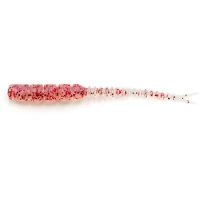 Naluca Mustad Aji Micro Bachi Clear Red Glitter 5cm 15+1buc