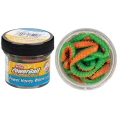 Viermi Berkley Powerbait Honey Green Orange, 2.5cm   Viermi Berkley Powerbait Honey Green Orange, 2.5cm