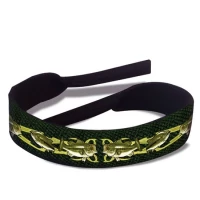 Curea Ochelarii Flying Fisherman Green Bass Soft Strap Retainer 
