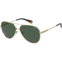 Ochelari De Soare PLD6187/S J5G/UC, 60mm, Auriu-Verde