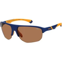 Ochelari De Soare Polaroid Pld7059/s Fll/47, Matte Blue Eco
