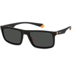Ochelari de Soare POLAROID Rectangular PLD 2134/S 8LZ/M9, 56mm, Negru Ochelari de Soare POLAROID Rectangular PLD 2134/S 8LZ/M9, 56mm, Negru