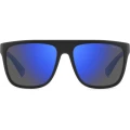 Ochelari de Soare POLAROID Unisex PLD 2161/S 0VK 5X 56, Matt Black Blue ECO