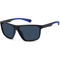 Ochelarii de Soare POLAROID PLD 7044 0VK/C3, Rectangular, 60mm, Black Ochelarii de Soare POLAROID PLD 7044 0VK/C3, Rectangular, 60mm, Black