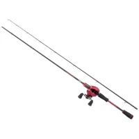 Combo Mitchell Colors Mx Casting Combo Ml, Red, 5-25g, 1.98m, 2seg