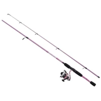 Combo Mitchell Tanager Pink Camo II Spin, 10-30g, 2.40m, 2seg