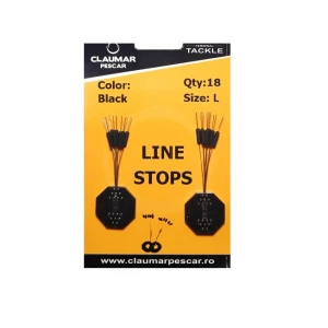 Opritor Pe Fir Claumar Negru 18 Buc Marime M Opritor Pe Fir Claumar Negru 18 Buc Marime M