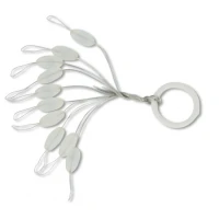 Stoper Black Cat Silicone Oval 7mm Stoper Black Cat Silicone Oval 7mm