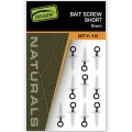 Anou Cu Surub FOX Edges Bait Screws, Clear, 11mm, 10buc/pac