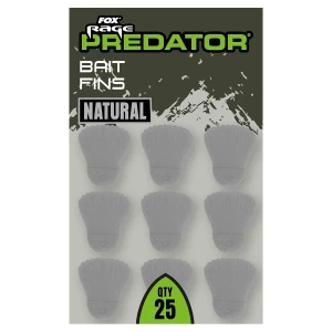 Opritoare FOX RAGE Predator Bait Fins - Natural, 25buc/pac Opritoare FOX RAGE Predator Bait Fins - Natural, 25buc/pac