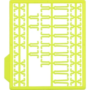 Opritoare MIKADO Hair Extend, Yellow, 2buc/pac