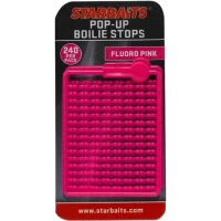 Opritoare Starbaits Bait Stopper Pop Up Fluo, Roz, 240buc/pac