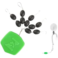 Opritoaretungsten Zfish Tungsten Oval Beads, 4mm, 10buc/pac Opritoaretungsten Zfish Tungsten Oval Beads, 4mm, 10buc/pac